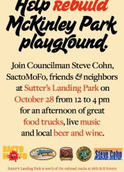 McKinley Park Fundraiser with SactoMoFo