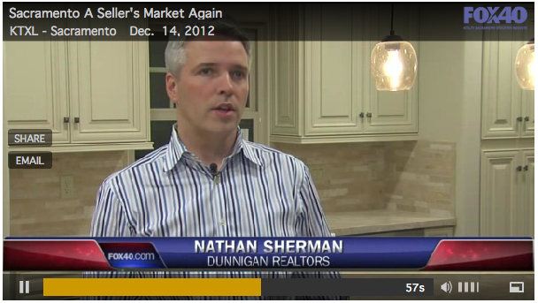 Sacramento A Seller's Market Again – Nathan Sherman on Fox 40 News