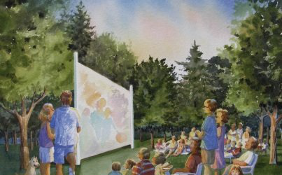 Screen on the Green