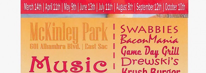 East Sac McKinley Park Food Truck Mania is Here!