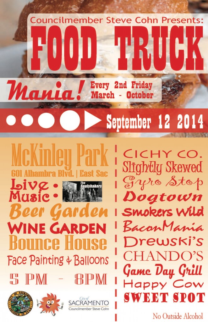 Food Truck Mania September 12, 2014