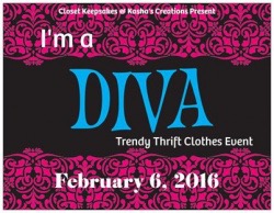 I’m a Diva Trendy Thrift Clothes Event