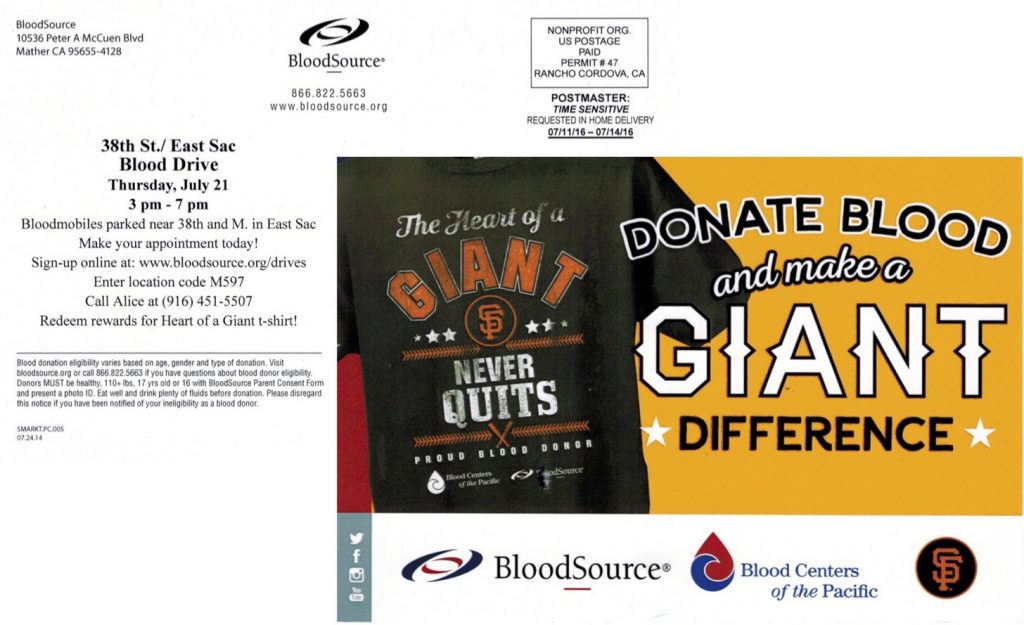 8th Annual Blood Drive