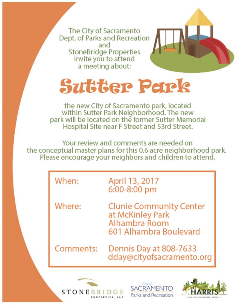 Sutter Park Meeting