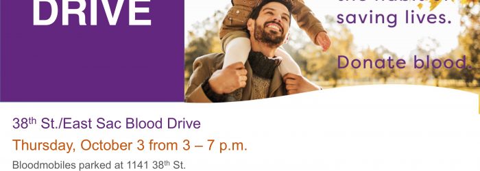 38th Street 11th Annual Blood Drive!